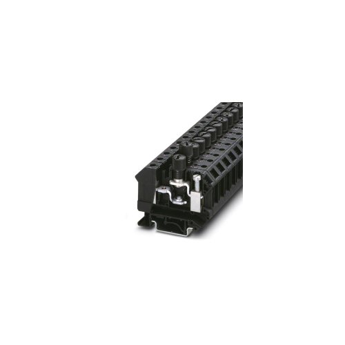 Phoenix Contact 3X32), UK 10-DREHSI (6 Sicherungsklemmenblock Schwarz, 16mm², 400 V, Schraubanschluss, Packung a 50 Stück von PHOENIX CONTACT