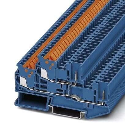 Phoenix Contact 5/ 2P, QTTCB 1 Doppelstock Reihenklemmen Blau, 0.25 → 1.5mm², 500 V / 17.5A, Packung a 50 Stück Phoenix Contact 5/ 2P, QTTCB 1 Doppelstock Reihenklemmen Blau, 0.25 → 1.5mm², 500 V / 17.5A, Packung a 50 Stück von PHOENIX CONTACT