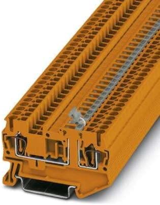Phoenix Contact 5-MT, ST 2 Reihenklemme Orange, 0.08 → 4mm², 400 V / 20A, Packung a 50 Stück Phoenix Contact 5-MT, ST 2 Reihenklemme Orange, 0.08 → 4mm², 400 V / 20A, Packung a 50 Stück von PHOENIX CONTACT