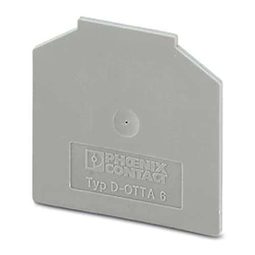 Phoenix Contact D-OTTA6 Endabdeckung, Packung a 50 Stück Phoenix Contact D-OTTA6 Endabdeckung, Packung a 50 Stück von PHOENIX CONTACT