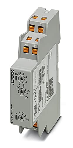 Phoenix Contact ETD-BL-1T-230 Zeitrelais, DIN-Schienen, 0.05 s → 1h, 24V, 2 Kont. Multifunktion, 1-poliger Phoenix Contact ETD-BL-1T-230 Zeitrelais, DIN-Schienen, 0.05 s → 1h, 24V, 2 Kont. Multifunktion, 1-poliger von PHOENIX CONTACT