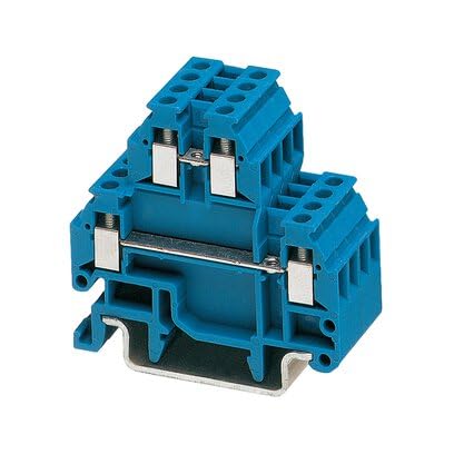 Phoenix Contact MTTB 1.5 BU Verbindungsklemme Doppelstock Blau, 1.5mm², 400 V, Schraubanschluss, Packung a 50 Stück von PHOENIX CONTACT