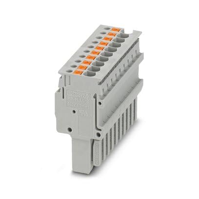 Phoenix Contact PP-H 1.5/S/10 Anschlussklemmenstecker für DIN-Schiene 17.5A, Packung a 25 Stück Phoenix Contact PP-H 1.5/S/10 Anschlussklemmenstecker für DIN-Schiene 17.5A, Packung a 25 Stück von PHOENIX CONTACT