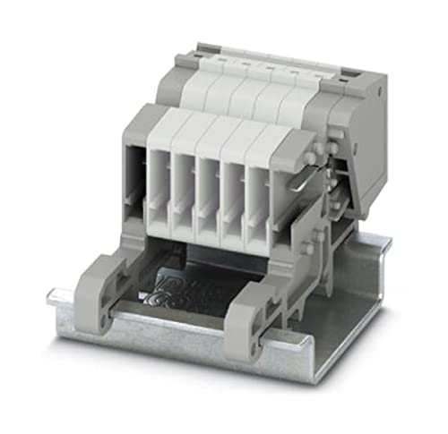 Phoenix Contact PPC 1.5/S-NS/18 Tragschienensteckverbinder Einfach Grau, 500 V / 17.5A, Packung a 10 Stück Phoenix Contact PPC 1.5/S-NS/18 Tragschienensteckverbinder Einfach Grau, 500 V / 17.5A, Packung a 10 Stück von PHOENIX CONTACT