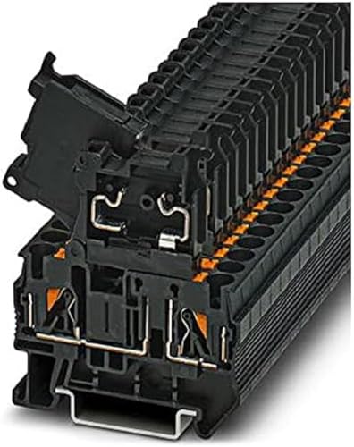 Phoenix Contact PT 4-HESI (5X20) Sicherungsreihenklemme, 1 Polzahl, Push-in-Anschluss, Schwarz, 0,2 mm²- 6 mm² Querschnitt, 6.3 A, 400 V, 6.2 mm Breite, 50 Stück von PHOENIX CONTACT