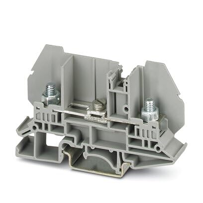 Phoenix Contact RBO 5-T-B Prüftrennklemmenblock Grau, 6mm², 800 V, Schraubanschluss, Packung a 50 Stück von PHOENIX CONTACT