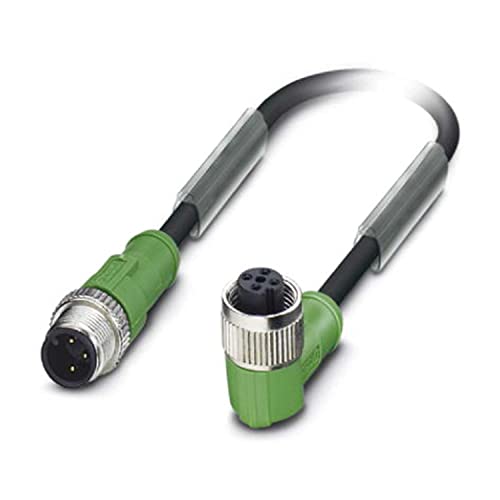 Phoenix Contact SAC-3P-M12MS/ 1.5-PUR/M12FR konfektioniertes Sensorkabel 3-adrig Buchse gewinkelt / M12 Stecker gerade, Phoenix Contact SAC-3P-M12MS/ 1.5-PUR/M12FR konfektioniertes Sensorkabel 3-adrig Buchse gewinkelt / M12 Stecker gerade, von PHOENIX CONTACT