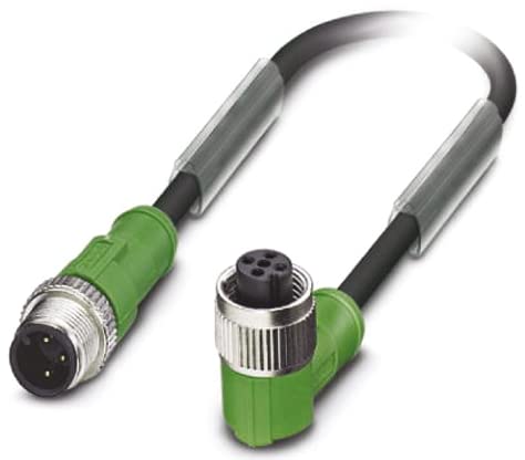Phoenix Contact SAC-3P-M12MS/ 1.5-PUR/M12FR konfektioniertes Sensorkabel 3-adrig Buchse gewinkelt / M12 Stecker gerade, von PHOENIX CONTACT