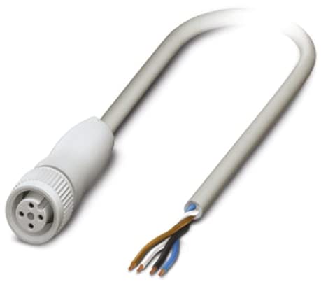 Phoenix Contact SAC-4P-5.0-600/M12FS FB konfektioniertes Sensorkabel, Buchse/offenes Ende, Länge 5m von PHOENIX CONTACT