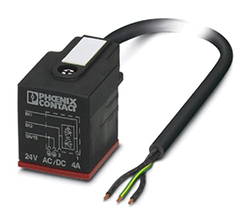 Phoenix Contact SAC konfektioniertes Sensorkabel 3-adrig, DIN 43650 Form A Stecker gerade/offenes Ende, Länge 5m von PHOENIX CONTACT