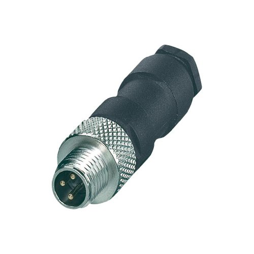 Phoenix Contact SACC 12 M8 Rundsteckverbinder Stecker 4-polig / 4.0A Kabelmontage, Lötanschluss IP 67 von PHOENIX CONTACT