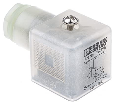 Phoenix Contact SACC Ventilsteckverbinder DIN 43650 A Buchse 3P / 24 V mit Lampe, PG9 Kabelmontage Phoenix Contact SACC Ventilsteckverbinder DIN 43650 A Buchse 3P / 24 V mit Lampe, PG9 Kabelmontage von PHOENIX CONTACT