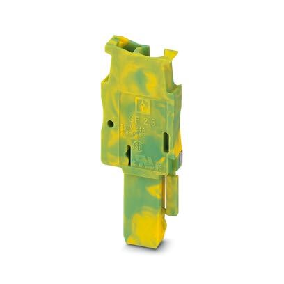 Phoenix Contact SP 2.5/1 GNYE Klemmenstecker für Din-Schiene 24A, Packung a 50 Stück Phoenix Contact SP 2.5/1 GNYE Klemmenstecker für Din-Schiene 24A, Packung a 50 Stück von PHOENIX CONTACT