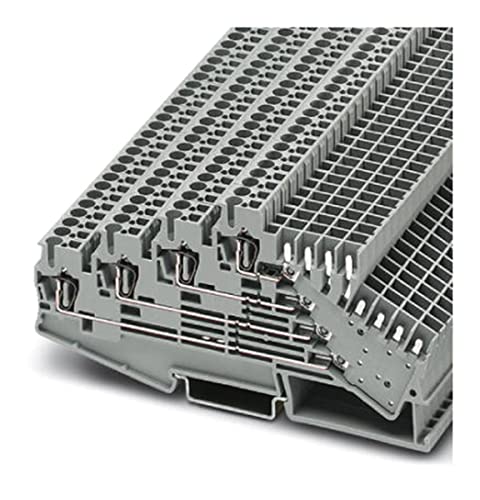 Phoenix Contact ST 2.5-4L/2P-Z Reihenklemme Vierfach Grau, 500 V / 24A, Packung a 50 Stück von PHOENIX CONTACT