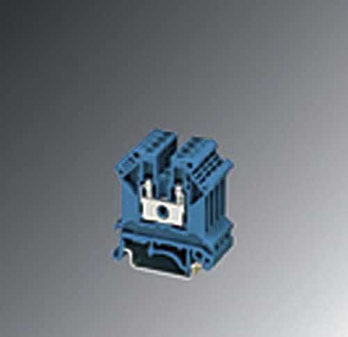 Phoenix Contact UK3 BU DIN-Schienen Reihenklemme Einfach Blau, 800 V / 32A, Packung a 50 Stück Phoenix Contact UK3 BU DIN-Schienen Reihenklemme Einfach Blau, 800 V / 32A, Packung a 50 Stück von PHOENIX CONTACT