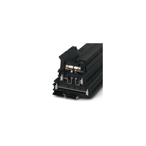 Phoenix Contact UKK 5-HESILED 24 Sicherungsklemmenblock Schwarz, 1.5mm², 24 V, Schraubanschluss, Packung a 50 Stück von PHOENIX CONTACT