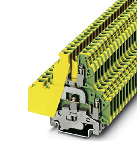 Phoenix Contact UKKB 5-PE Reihenklemme mit Sicherungshalter Zweifach Grün/Gelb, Packung a 5 Stück Phoenix Contact UKKB 5-PE Reihenklemme mit Sicherungshalter Zweifach Grün/Gelb, Packung a 5 Stück von PHOENIX CONTACT