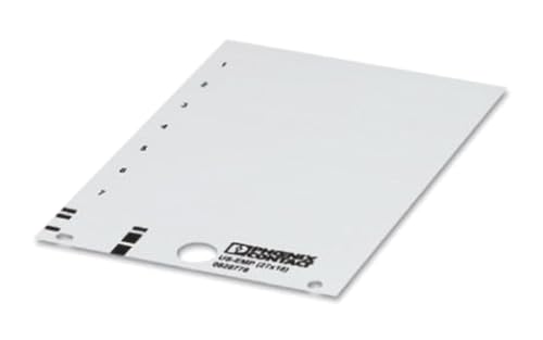 Phoenix Contact US-EMP (27X8) SR Anschlussklemmenblockmarkierung, Packung a 10 Stück von PHOENIX CONTACT