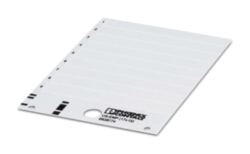 Phoenix Contact US-EMP Anschlussklemmenblockmarkierung, Packung a 10 Stück von PHOENIX CONTACT