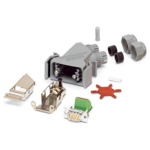 Phoenix Contact VS-09-PROFIB-SP Sub-D Steckverbinder Stecker, 9-polig, Kabelmontage Federanschlussklemme von PHOENIX CONTACT