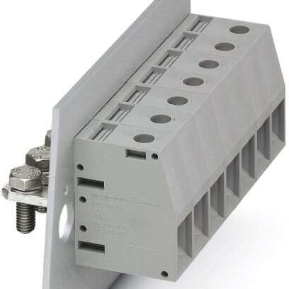 Phoenix Contact Verbindungsklemme, Schraubanschluss 16 → 50 mm² / 150A, Packung a 10 Stück Phoenix Contact Verbindungsklemme, Schraubanschluss 16 → 50 mm² / 150A, Packung a 10 Stück von PHOENIX CONTACT