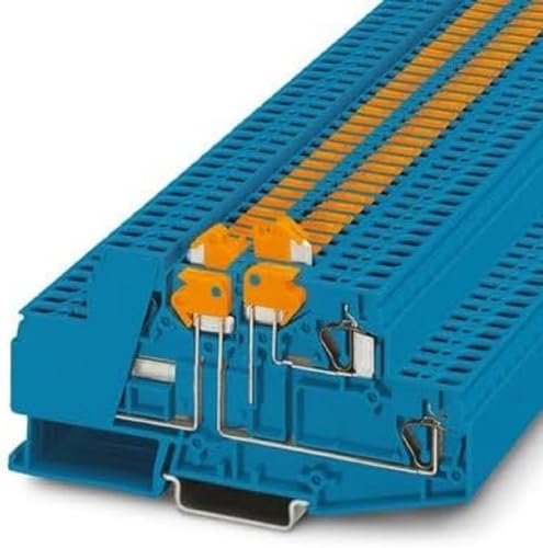 Phoenix Contact ZDMTK 2.5 BU Reihenklemme Doppelstock Blau, 1.5mm², 400 V, ZUGFEDER, Packung a 50 Stück Phoenix Contact ZDMTK 2.5 BU Reihenklemme Doppelstock Blau, 1.5mm², 400 V, ZUGFEDER, Packung a 50 Stück von PHOENIX CONTACT
