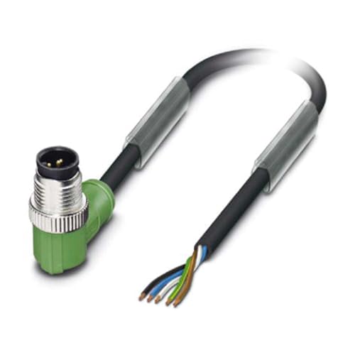 Phoenix Contact konfektioniertes Sensorkabel 5-adrig, Stecker gewinkelt, Länge 10m von PHOENIX CONTACT