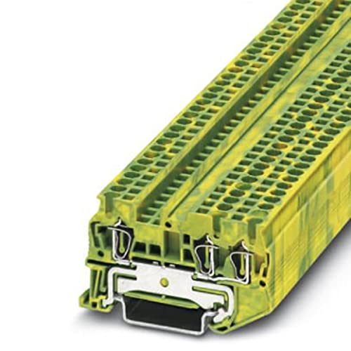 Phoenix Safe Contact PHOE 3-Leiter-Durchgangsklemme ST 2,5-Twin PE grün-gelb, 50 Stück Phoenix Safe Contact PHOE 3-Leiter-Durchgangsklemme ST 2,5-Twin PE grün-gelb, 50 Stück von PHOENIX CONTACT