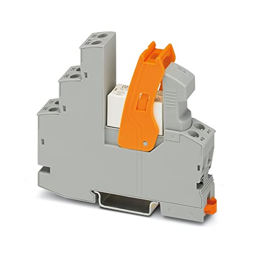 RIF-1-RSC-LV-230AC/1X21 Vormontiertes Relaismodul mit Schraubanschluss, Relaissockel, Leistungskontaktrelais, Steckbarem Anzeige/Entstörmodul & Haltebügel, 1 Wechsler Kontaktausführung, 10 Stück RIF-1-RSC-LV-230AC/1X21 Vormontiertes Relaismodul mit Schraubanschluss, Relaissockel, Leistungskontaktrelais, Steckbarem Anzeige/Entstörmodul & Haltebügel, 1 Wechsler Kontaktausführung, 10 Stück von PHOENIX CONTACT