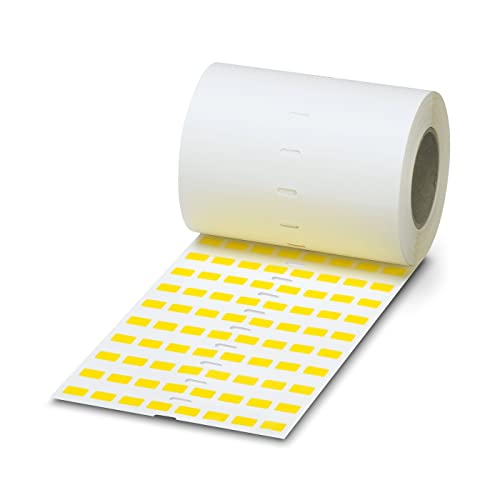 PHOENIX 824291 - Etikett,gelb,beschriftet nach Kundenangaben,Schriftfeldgröße:10 x 7 mm,1 stu von PHOENIX