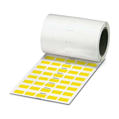 PHOENIX 824296 - Etikett,gelb,beschriftet nach Kundenangaben,Schriftfeldgröße:15 x 9 mm,1 stu von PHOENIX
