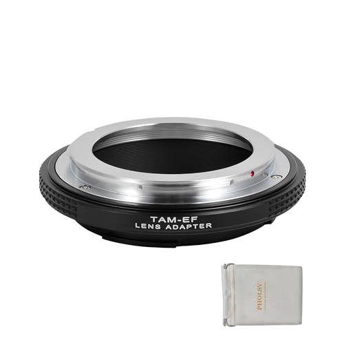 PHOLSY Objektivadapter Manueller Fokus Kompatibel mit Tamron ADAPTALL-2 Mount Objektiv auf Canon EOS EF EF-S Mount Kameragehäuse, Tamron auf EF, Tamron auf EOS PHOLSY Objektivadapter Manueller Fokus Kompatibel mit Tamron ADAPTALL-2 Mount Objektiv auf Canon EOS EF EF-S Mount Kameragehäuse, Tamron auf EF, Tamron auf EOS von PHOLSY