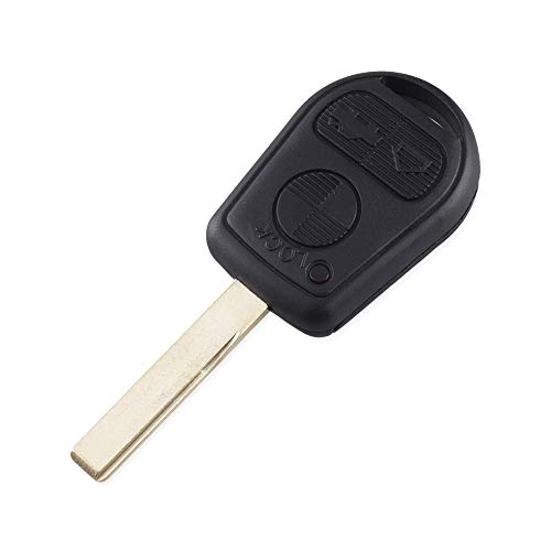 PHONILLICO Autoschlüssel Ersatz Fernbedienung Schlüssel Für Cle BMW E31 E32 E34 E36 E38 E39 E46 Z3 Z4 X5 X3 Schlüsselanhänger Flip mit 3 Tasten Klinge von PHONILLICO