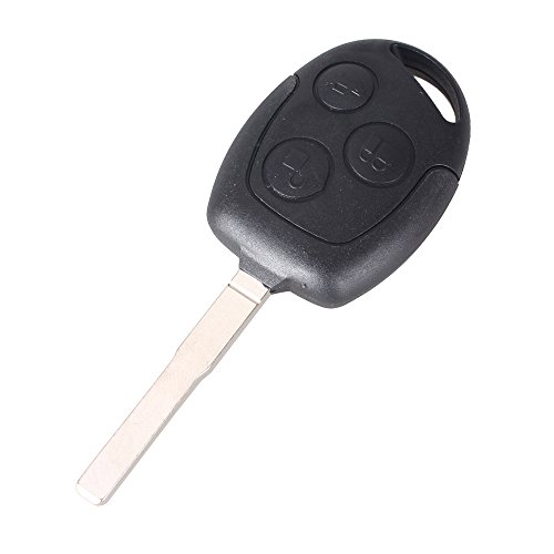 PHONILLICO Autoschlüssel Ersatz Fernbedienung Schlüssel Für Cle Ford Connect Cougar Fiesta Focus Mondeo Transit Schlüsselanhänger Flip mit 3 Tasten Klinge von PHONILLICO
