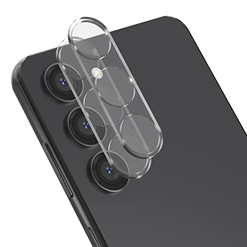 PHONILLICO Kameraschutz für Samsung Galaxy S23 / S23 Plus [2 Stück] Hartglas Linse Rückkamera Schutzfolie Kratzfest Panzerfolie Kratzschutz Displayschutz Transparent von PHONILLICO