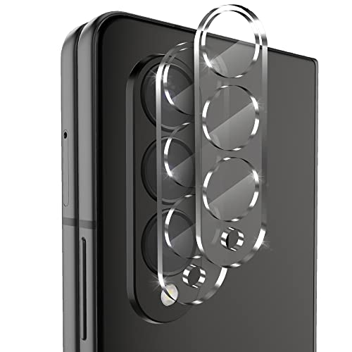 PHONILLICO Kameraschutz für Samsung Galaxy Z Fold 4 [2 Stück] Hartglas-Linse Rückkamera Schutzfolie Anti-Kratzer von PHONILLICO