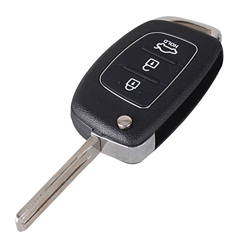 Schlüssel Für Hyundai Santa Fe Tucson i10 i20 i40 ix20 ix35 | 3 Tasten | Fernbedienung Autoschlüssel von PHONILLICO