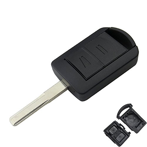 Schlüssel für Opel Corsa Combo Meriva Tigra | 2 Tasten | Fernbedienung Autoschlüssel von PHONILLICO