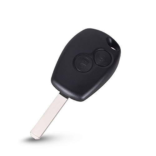Schlüssel für Renault Clio 3 Kangoo Master Modus Trafic Twingo Wind | 2 Tasten | Fernbedienung Autoschlüssel von PHONILLICO