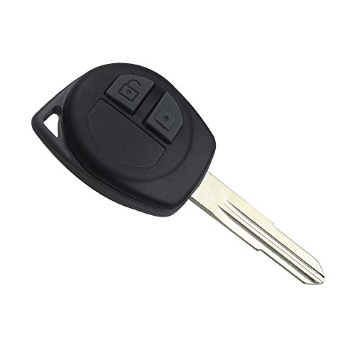 Schlüssel für Suzuki Swift Vitara Celerio Ignis Jimny SX4 Alto Splash Liana Baleno Nissan Pixo FIAT Sedici | 2 Tasten | Fernbedienung Autoschlüssel von PHONILLICO
