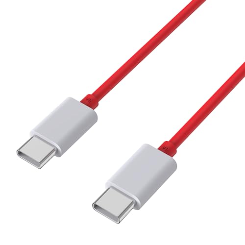 USB-C-Kabel USB-C 1 m für OnePlus 11/10 Pro/8 Pro/8/7T Pro/6T/6/5T/Nord CE 3 Lite/Nord CE 2/Nord 2T/Ace PHONILLICO von PHONILLICO