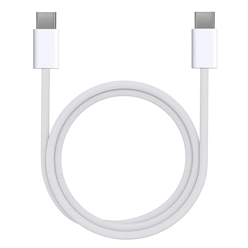 USB-C Kabel für iPhone 15 / iPhone 15 Plus/iPhone 15 Pro/iPhone 15 Pro Max – geflochtenes Nylonkabel 1 Meter PHONILLICO von PHONILLICO