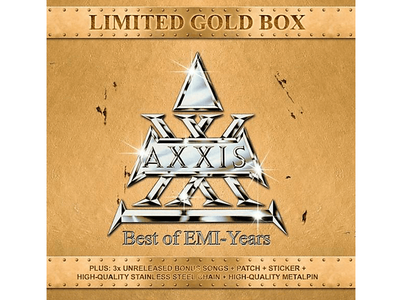 Axxis - Best Of EMI-Years (Lim.Goldbox) (CD + Merchandising) von PHONOTRAXX