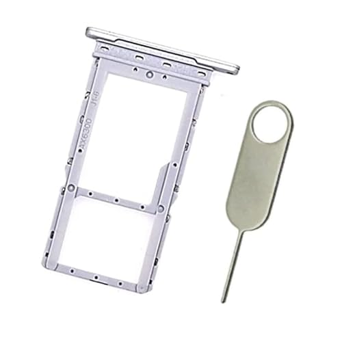 PHONSUN Ersatz-SIM-Kartenfach MicroSD-Halter für Samsung Galaxy Tab A8 10,5 Zoll 2021 SM-X200 (Silber) von PHONSUN