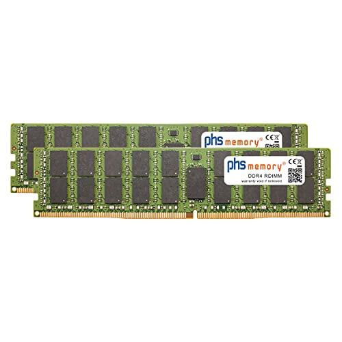 128GB (2x64GB) Kit RAM Speicher kompatibel mit Fujitsu Primequest 3800E2 DDR4 RDIMM 2933MHz PC4-23400-R von PHS-memory
