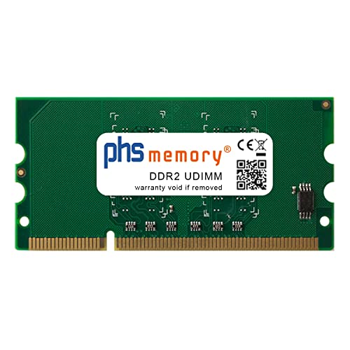 PHS-memory 256MB Drucker-Speicher kompatibel mit HP Color Laserjet CP5225 DDR2 UDIMM 667MHz von PHS-memory