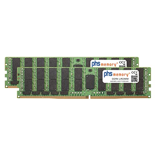 PHS-memory 128GB (2x64GB) Kit RAM Speicher kompatibel mit Apple MacPro 28-Core 2,5GHz (2019) DDR4 LRDIMM 2933MHz PC4-23400-L von PHS-memory