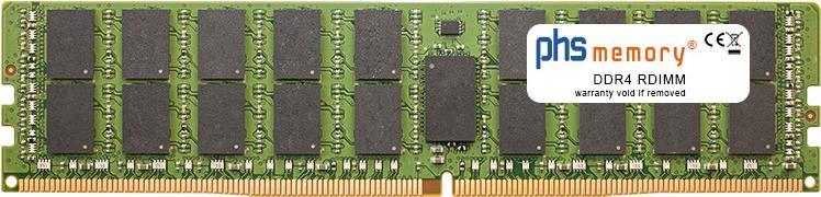 PHS-memory 128GB RAM Speicher kompatibel mit Gigabyte R181-N20 DDR4 RDIMM 3DS 3200MHz PC4-25600-R (SP469622) von PHS-memory