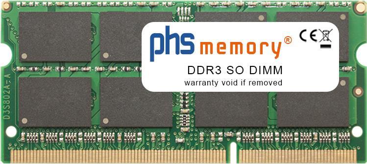 PHS-memory 16GB RAM Speicher f�r Acer Aspire ES1-572-38CY DDR3 SO DIMM 1600MHz (SP232294) von PHS-memory