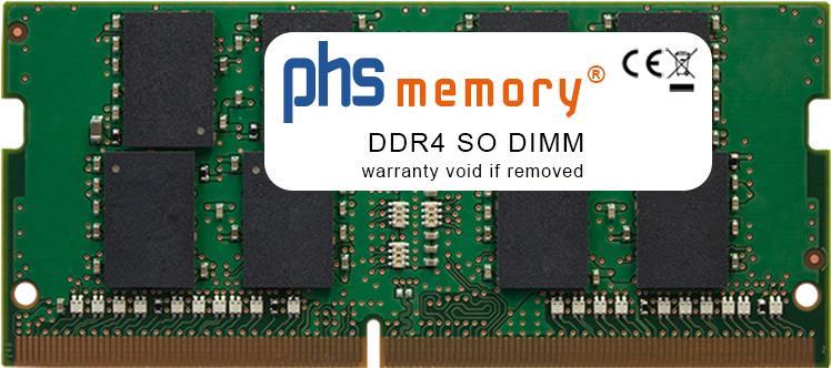 PHS-memory 16GB RAM Speicher für HP 14-dk1005ns DDR4 SO DIMM 2666MHz PC4-2666V-S (SP349323) von PHS-memory